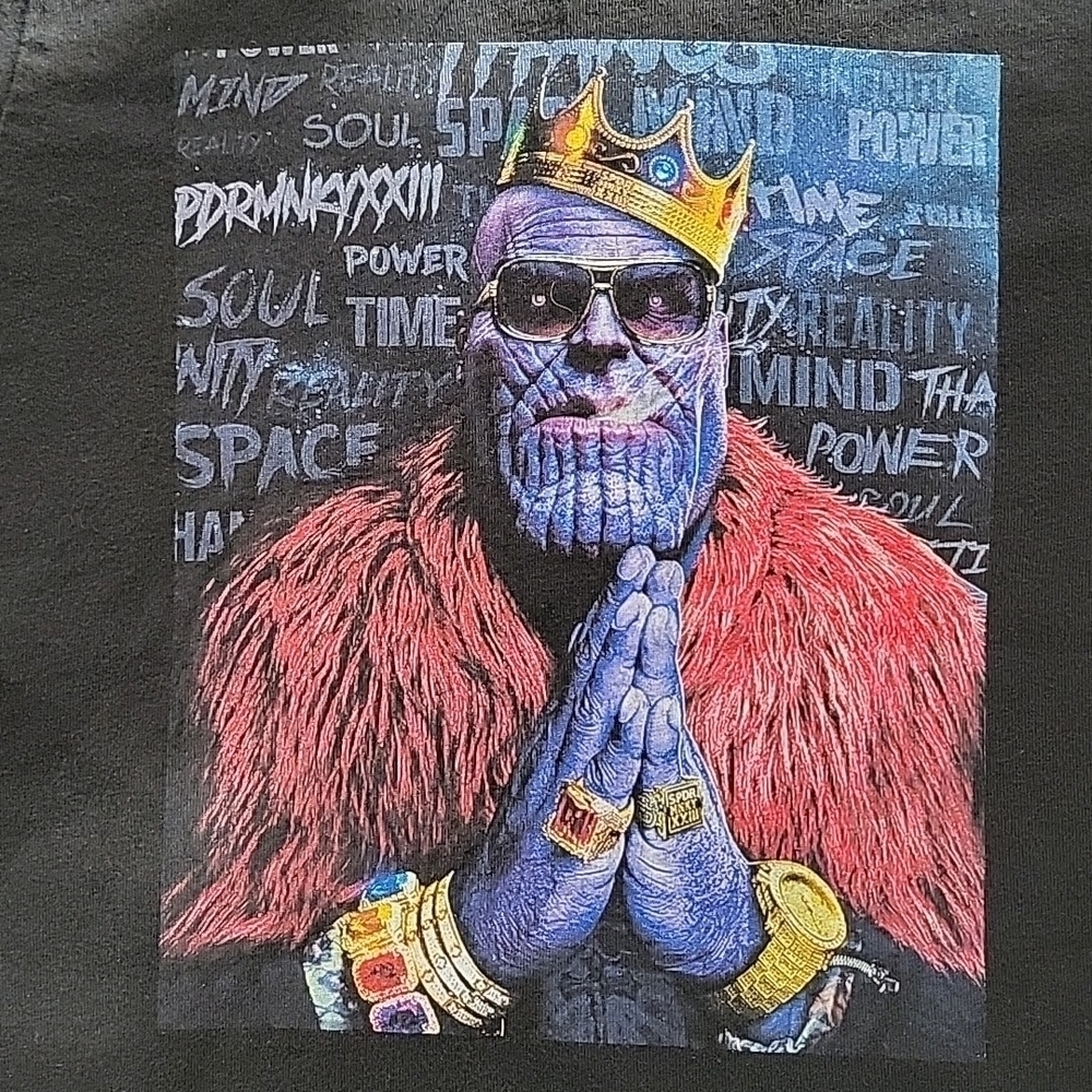 Notorious Thanos Shirt Marvel Comic - Picture 2 of 4
